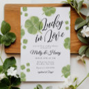 Search for st patricks day bridal shower invitations Green