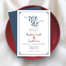 Search for slate blue wedding invitations Typography