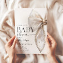 Search for pearl baby shower invitations Elegant