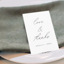 Search for wedding place cards Contemporary