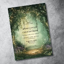 Search for enchanted forest wedding invitations Floral