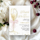Search for pink pearl invitations Watercolor