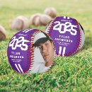 Search for purple baseballs College