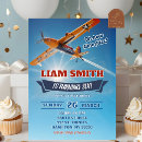 Search for vintage airplane invitations For kids