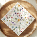 Search for wildflower napkins Greenery