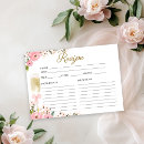 Search for pretty recipe cards Watercolor