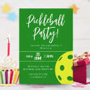Search for pickleball birthday invitations Party