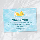 Search for rubber ducky thank you cards Gender neutral