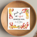 Search for crawfish napkins Seafood boil