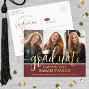 Search for maroon and gold graduation invitations Class of 2025