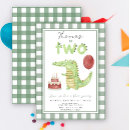 Search for alligator party invitations Crocodile