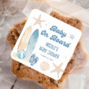 Search for beach stickers Beach baby shower