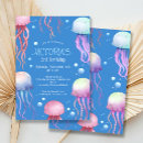 Search for jellyfish invitations Blue