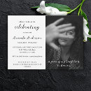 Search for sympathy memorial service invitations Death bereavement sympathy remembrance