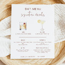 Search for signature drink menus Couple