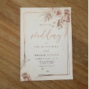 Search for geometric wedding invitations Rose gold