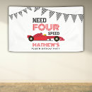 Search for cars birthday banners Need four speed