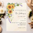 Search for lavender and yellow wedding invitations Watercolor