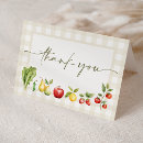 Search for country thank you cards Gingham