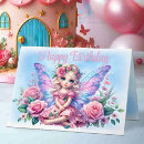 Search for fairy birthday cards Girl