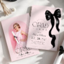 Search for pink and black invitations For her