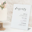 Search for dessert tabletop signs Modern