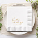 Search for religious easter napkins Elegant