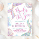 Search for seahorse birthday invitations Watercolor
