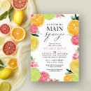 Search for citrus bridal shower invitations Elegant