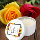 Search for sunflower candles Yellow