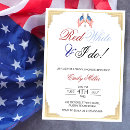 Search for i do bbq invitations Red white and blue