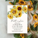 Search for sunflower bridal shower invitations Rustic