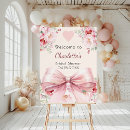 Search for bridal shower welcome signs Pink