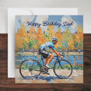 Search for cycling birthday cards Father