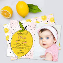 Search for pink lemonade birthday invitations Summer