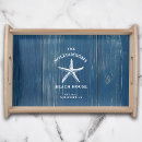 Search for beach serving trays Lake house