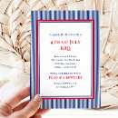 Search for 4th of july invitations Modern