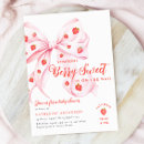 Search for berry sweet baby shower invitations Coquette