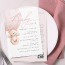 Search for hot pink baby shower invitations Watercolor