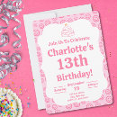 Search for tween birthday invitations Preppy