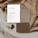 Search for brown invitations Elegant
