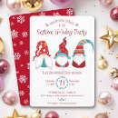 Search for gnome christmas invitations Scandinavian