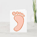 Search for baby footprint cards Toes