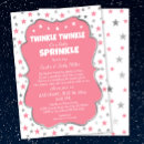 Search for sprinkle baby girl shower invitations Pink