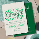 Search for martini bachelorette party invitations Bridesmaid
