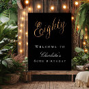 Search for 80th birthday posters Elegant