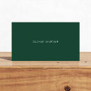 Search for solid color business cards Simple