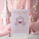 Search for prince and princess invitations Pink and gold