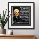 Search for thomas jefferson quote posters Founding fathers