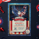 Search for patriotic birthday invitations Stars stripes and fun